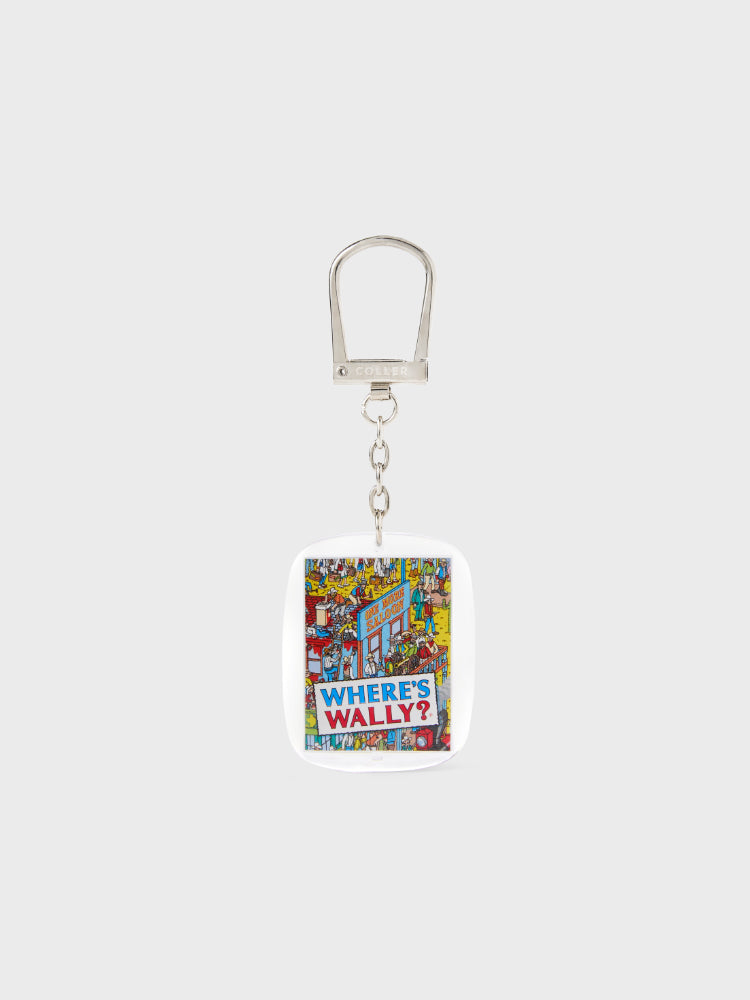 COLLER x UNIVERSAL アクリルフォトキーリング ウォーリーをさがせ！