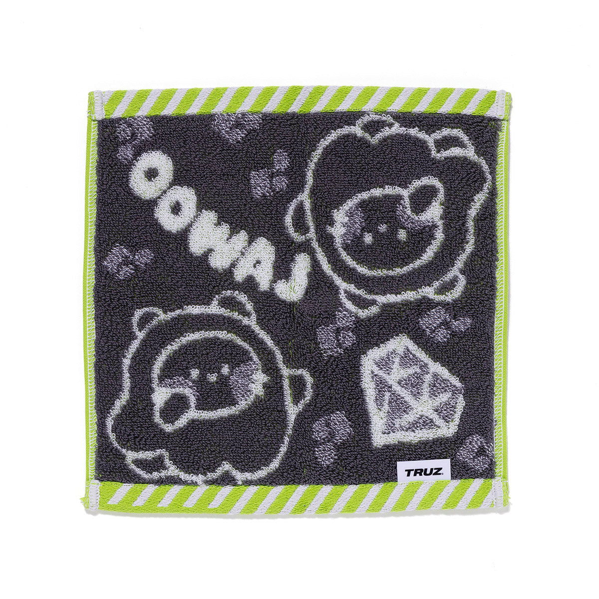 TRUZ minini ミニタオル(音符) LAWOO