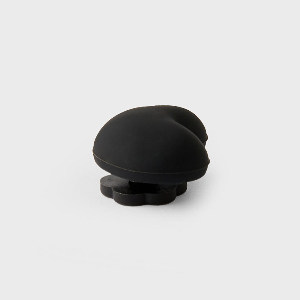 COLLER ハート型スティコン ブラック