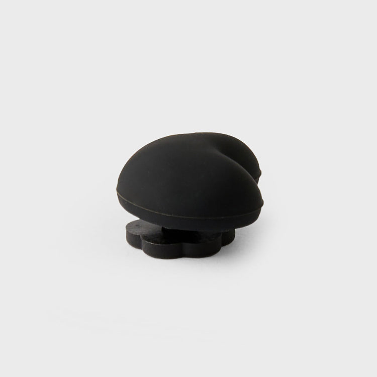 COLLER ハート型スティコン ブラック