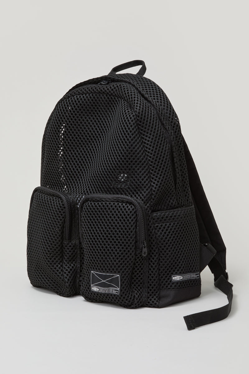 COLLER メッシュバックパック ブラック  L