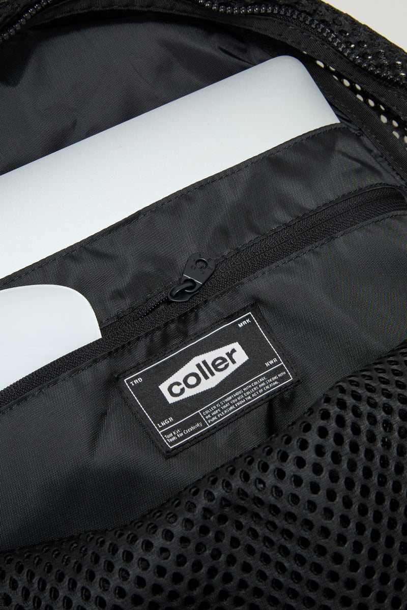 COLLER メッシュバックパック ブラック M