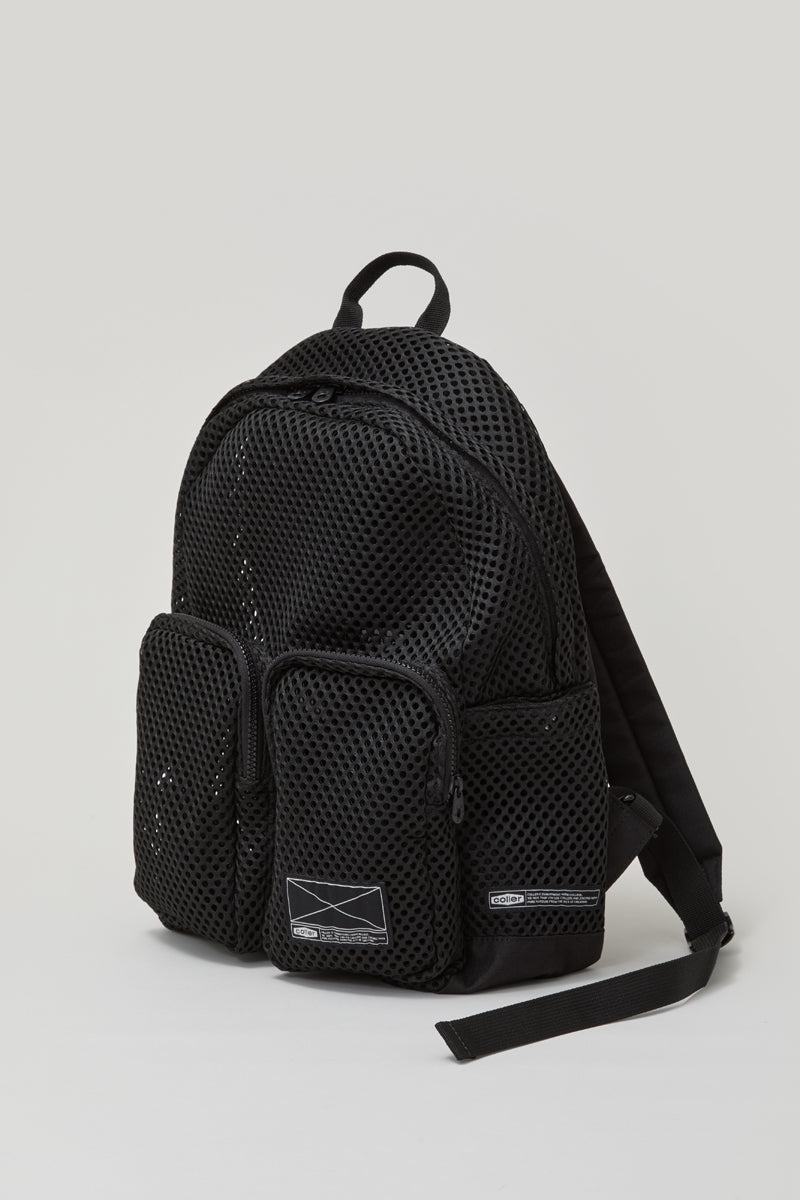 COLLER メッシュバックパック ブラック M