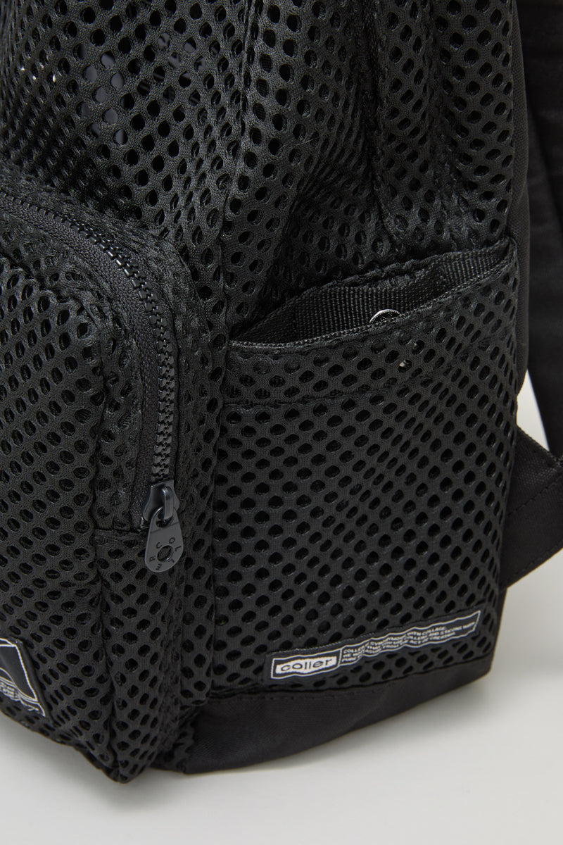 COLLER メッシュバックパック ブラック M