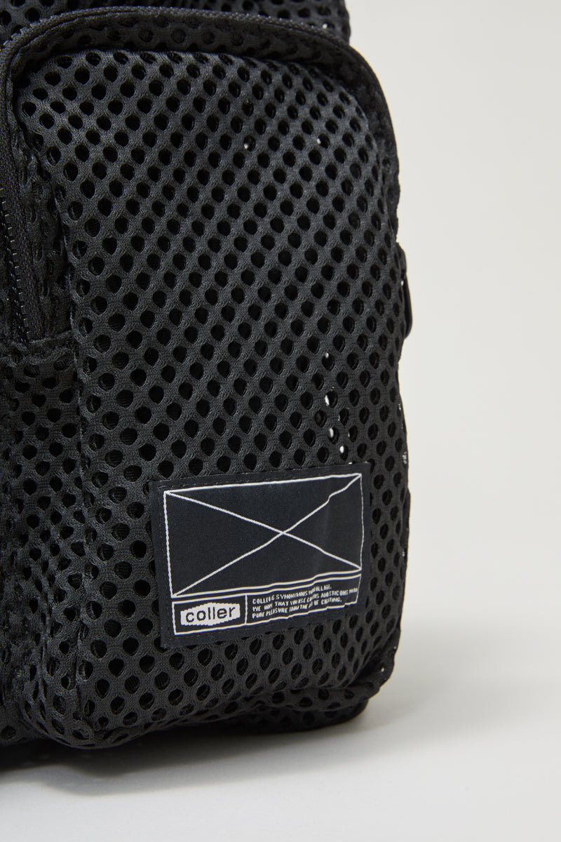 COLLER メッシュバックパック ブラック M