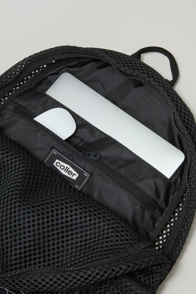COLLER メッシュバックパック ブラック M