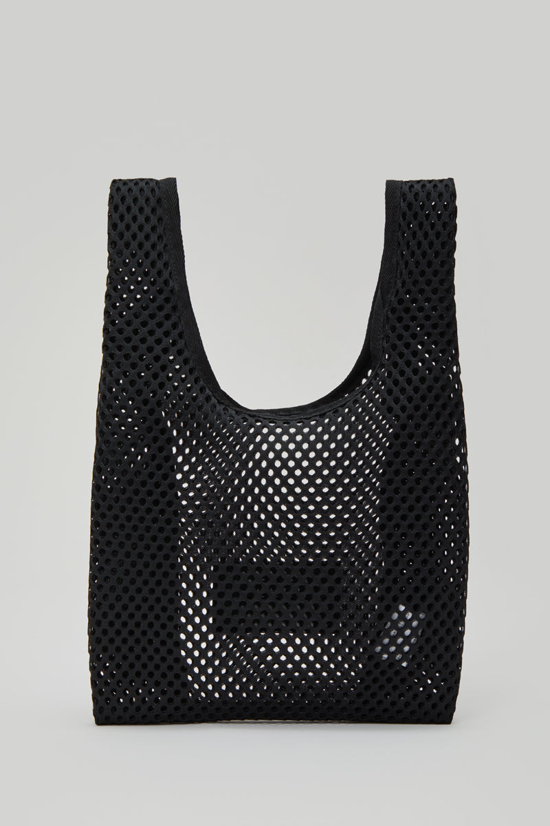 COLLER メッシュミニトート ブラック