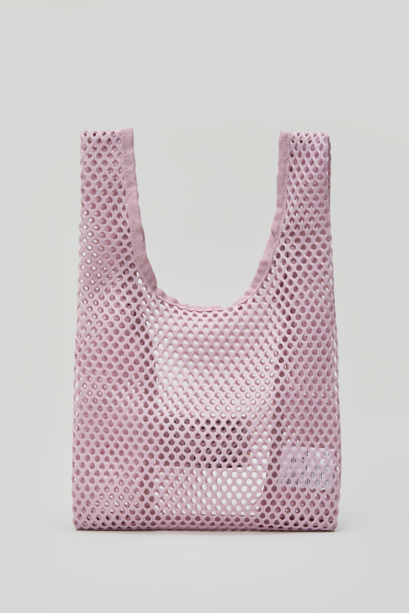 COLLER メッシュミニトート インディゴピンク