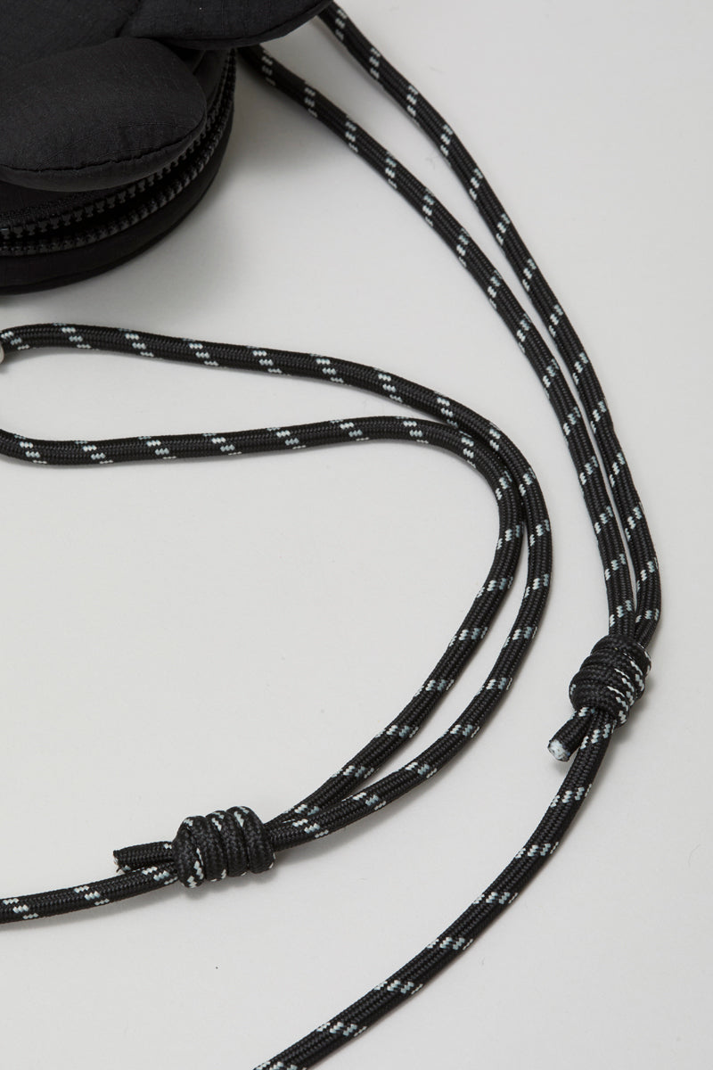 COLLER プチキーリングバッグ ブラック