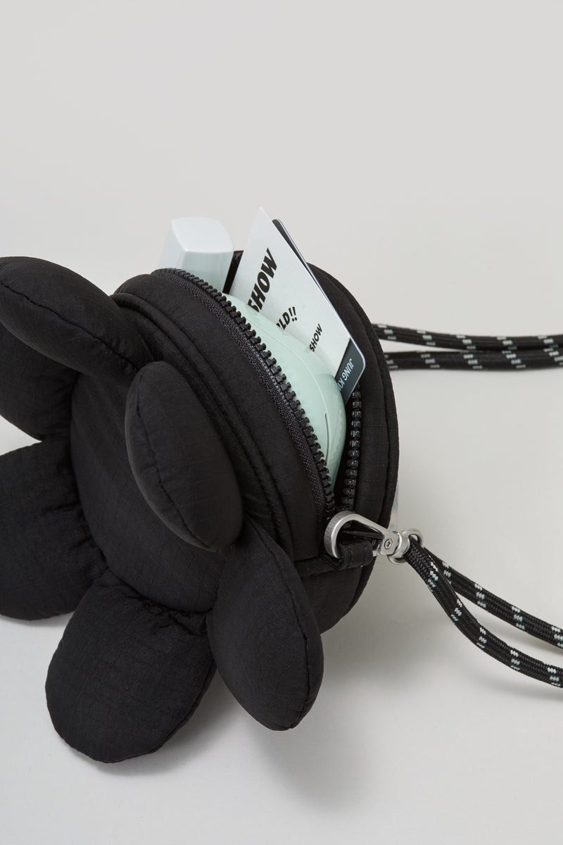 COLLER プチキーリングバッグ ブラック