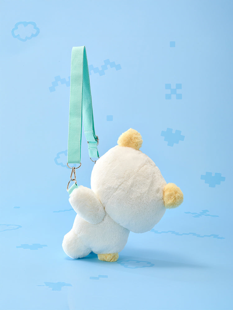 抱きつきぬいぐるみバッグ(BABY ROOM) moi