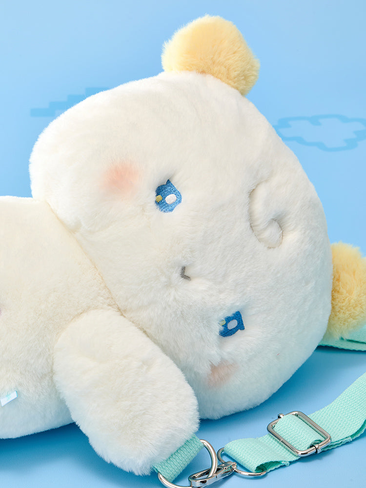 抱きつきぬいぐるみバッグ(BABY ROOM) moi