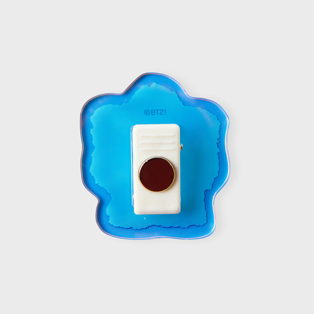 BT21 minini アクリルクリップ マグネット(パープル) SHOOKY