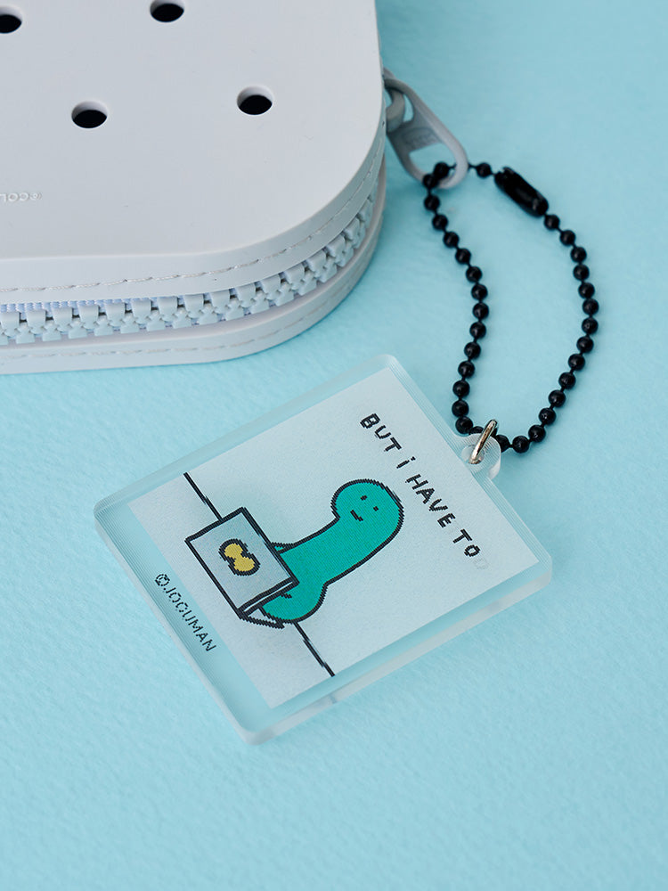 アクリルレンチキュラーキーリング やりたくない(PARADOX) ブラキオ