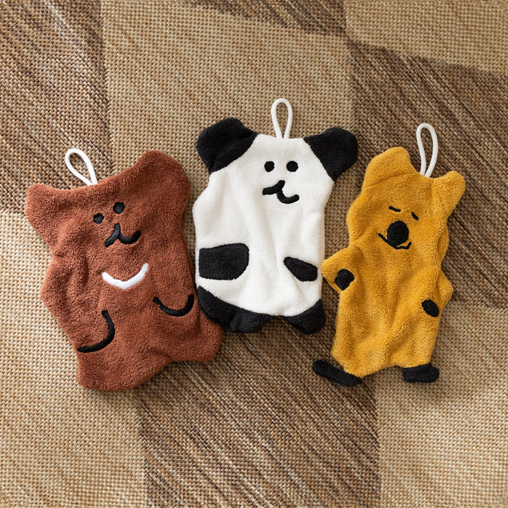 DINOTAENG ハンドタオル クロワッサン(in the Woods) ボボ