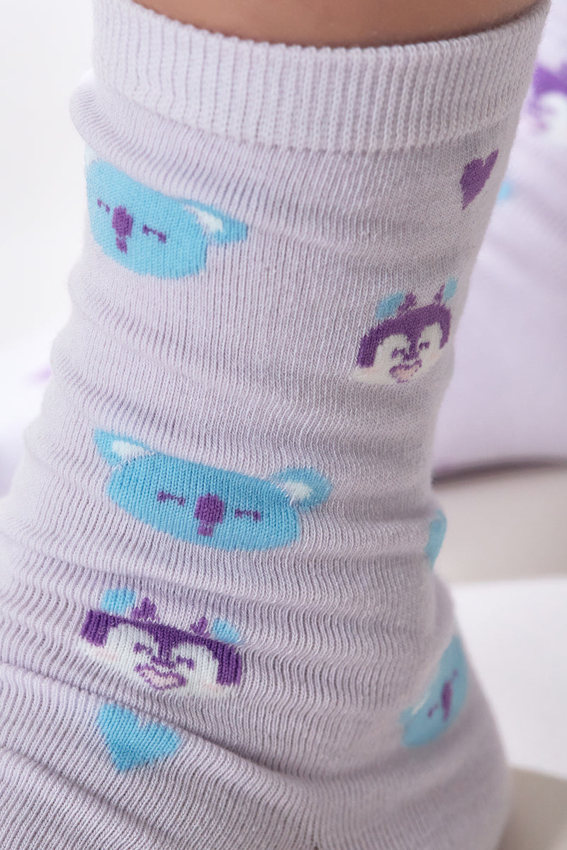 ベーシックデイリーソックス 2pギフトセット(LOVE) BT21