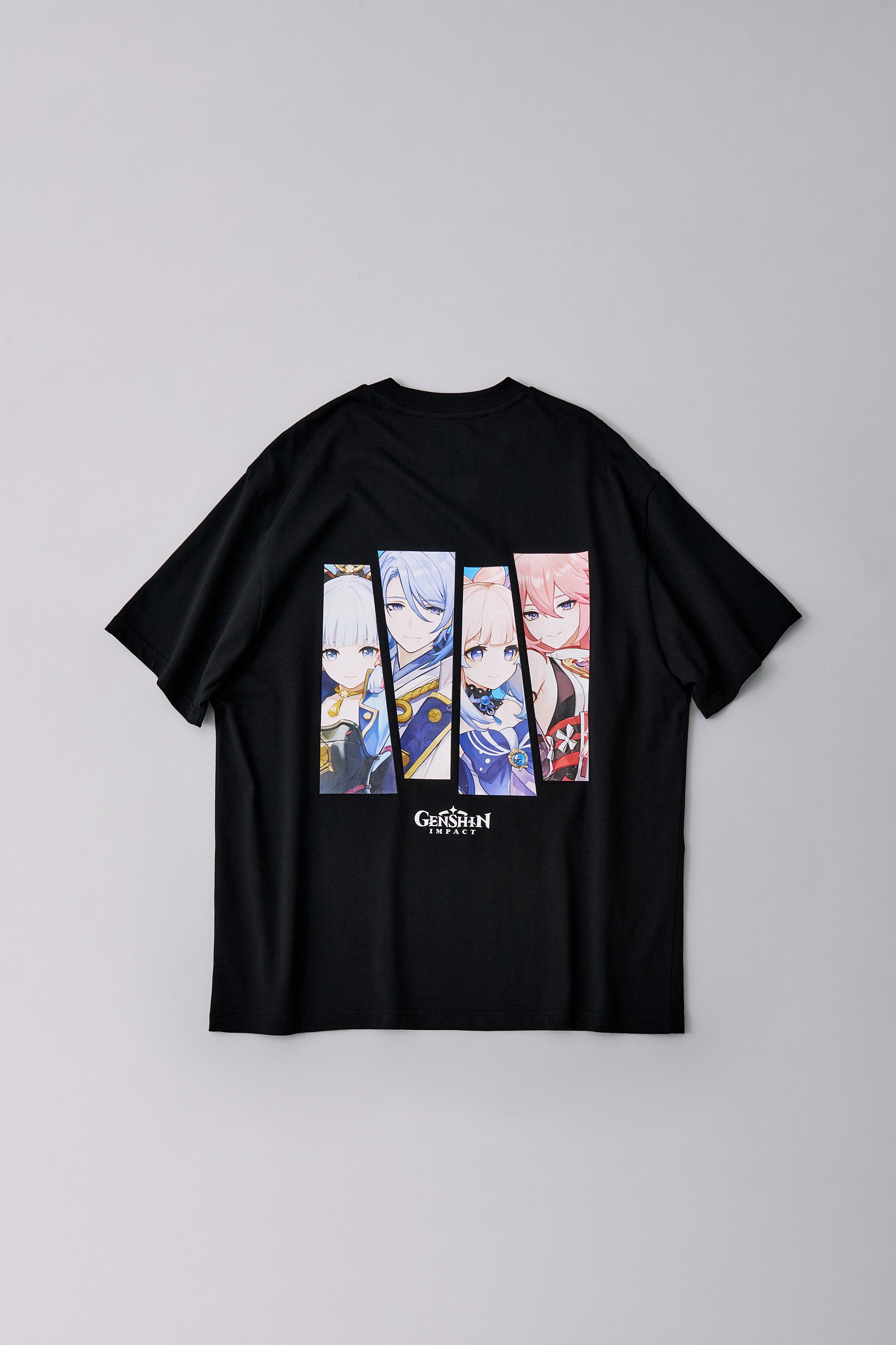 原神×LINE FRIENDS 稲妻 4キャラ Tシャツ