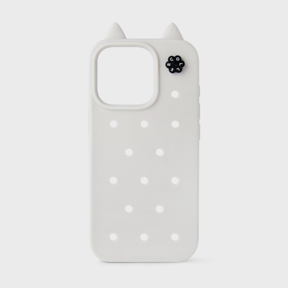 COLLER iPhoneケース MEOW グレー(16 Pro/16 Pro Max)