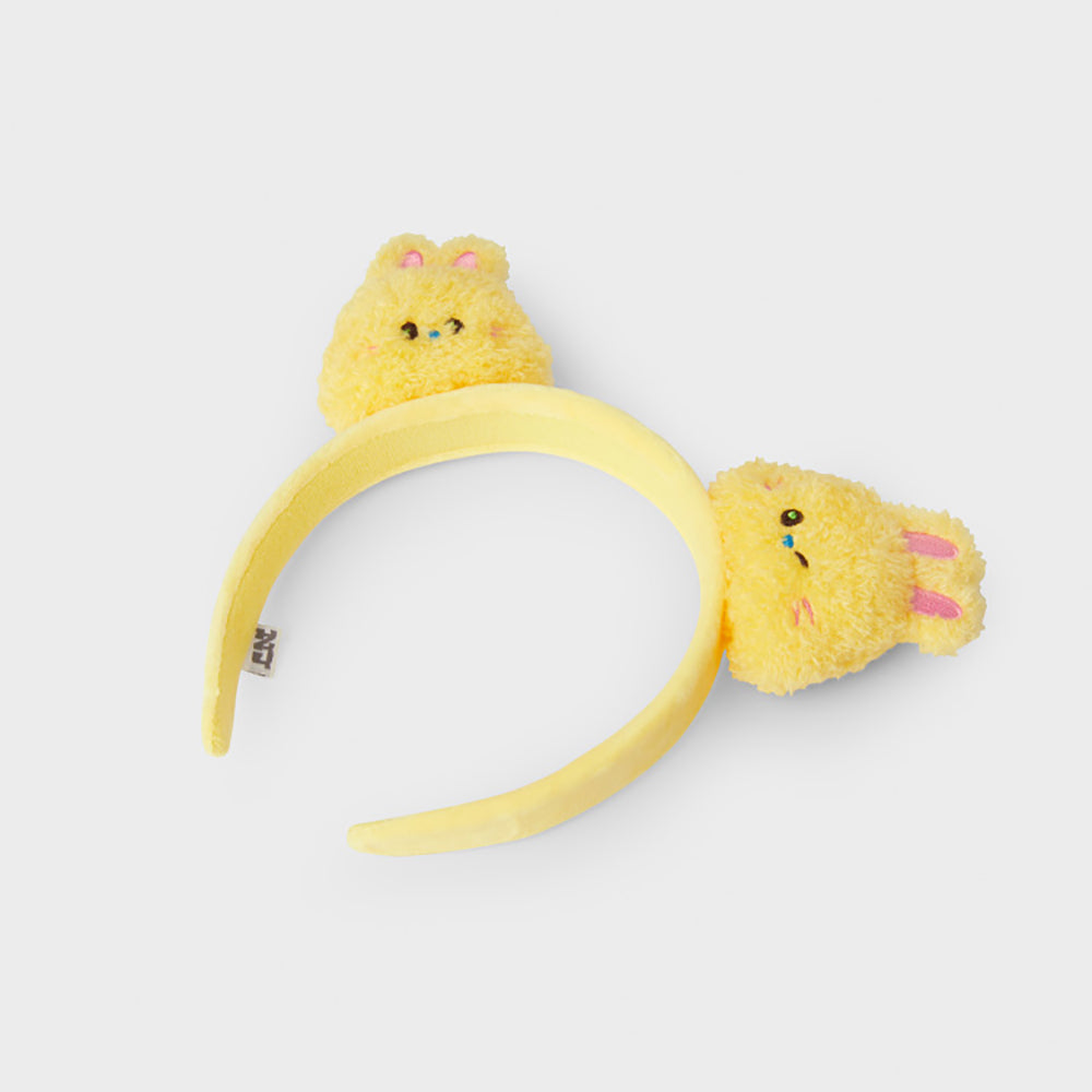bunini ぬいぐるみヘアバンド (YELLOW)