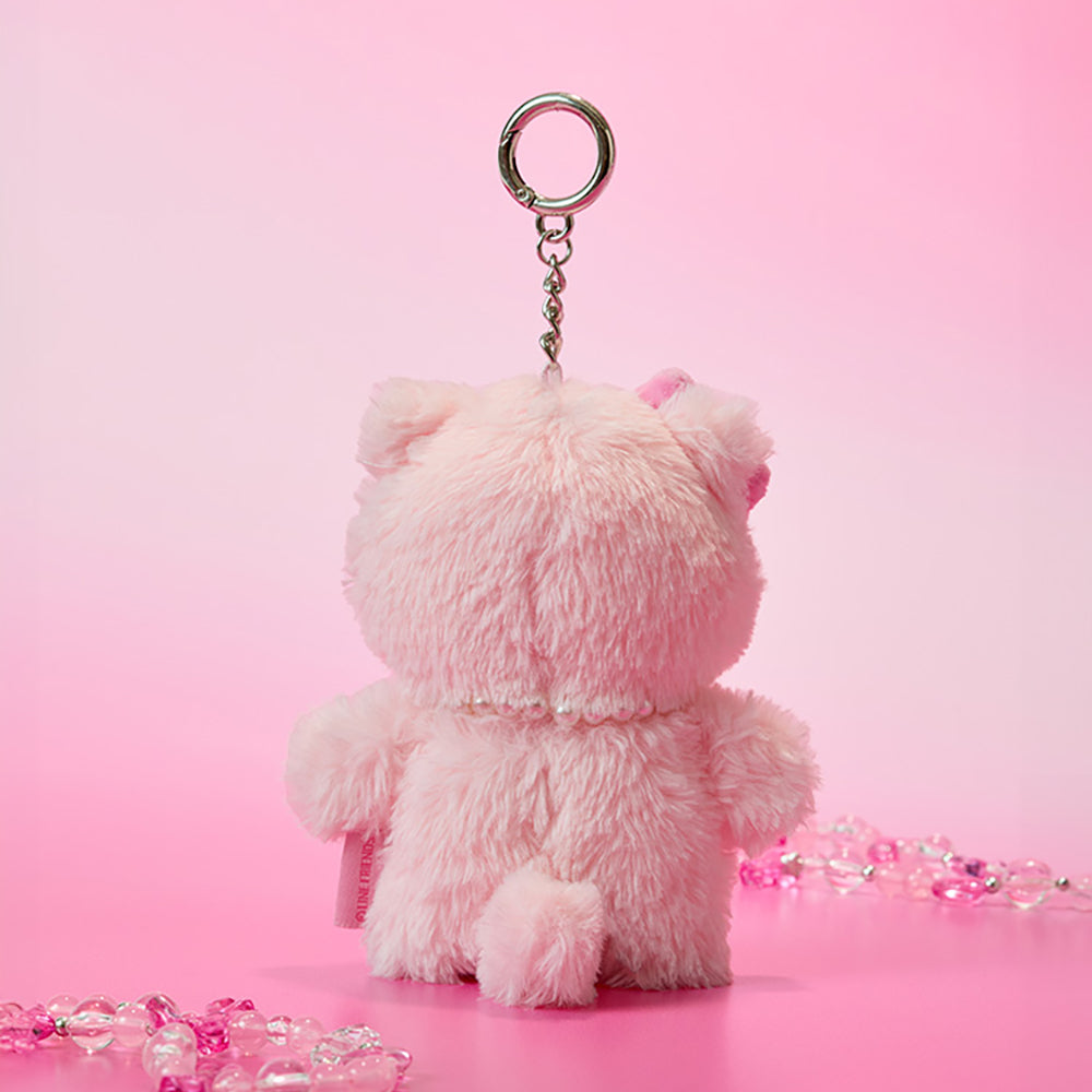 ミニキーリング ぬいぐるみ minini ミニぬいぐるみキーリング(catnini) ニャギ – LINE