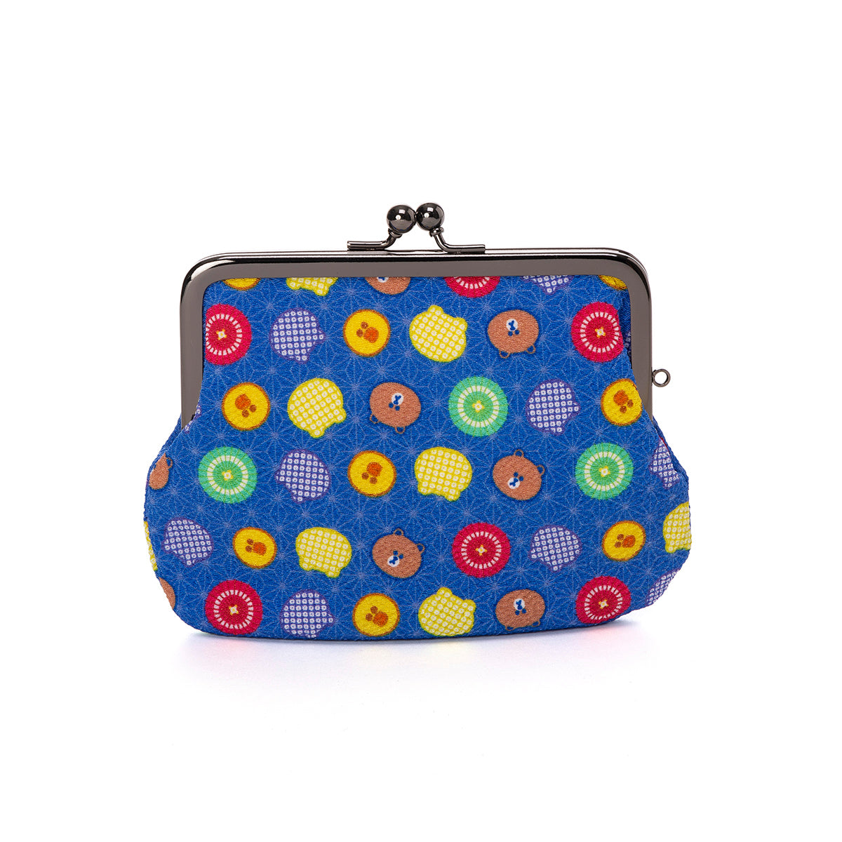 親子がま口(紺) LINE FRIENDS