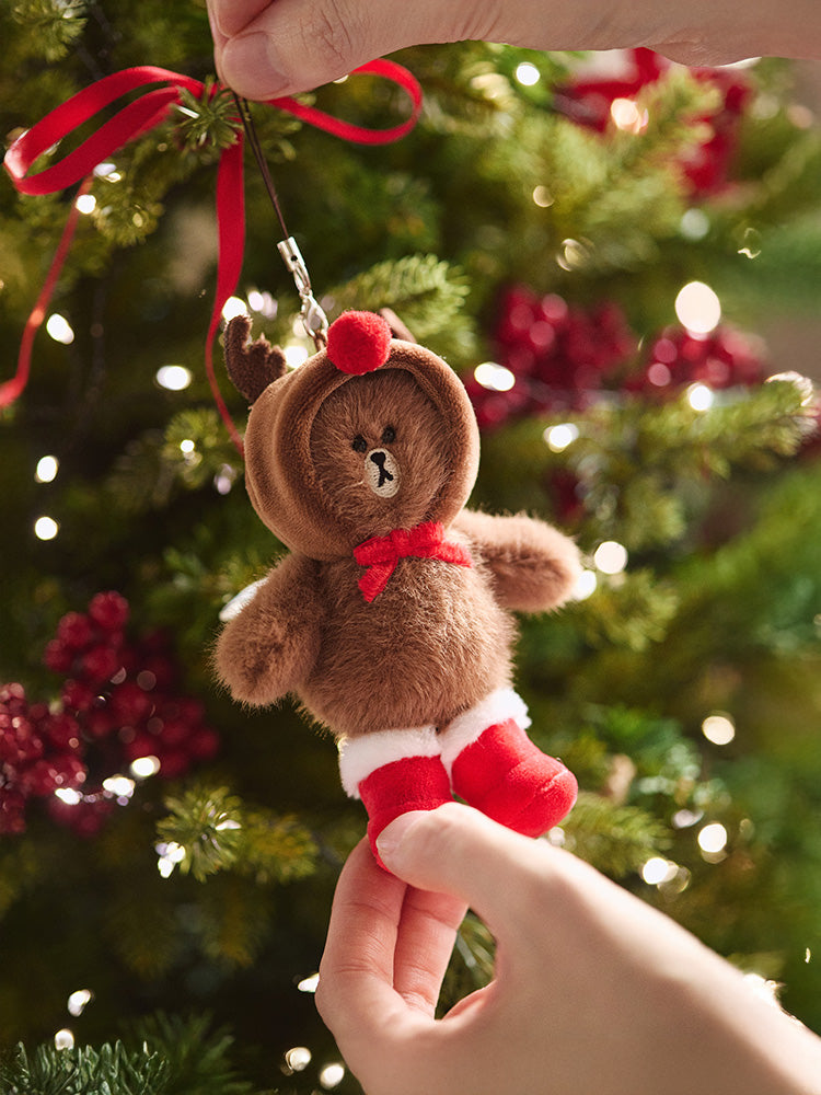 きぐるみキーリング トナカイ(HUG BROWN) ブラウン