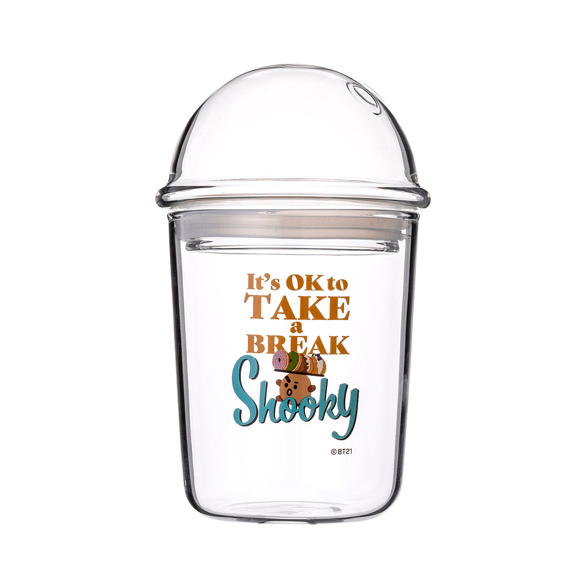 ガラスタンブラー(Take a Break) SHOOKY