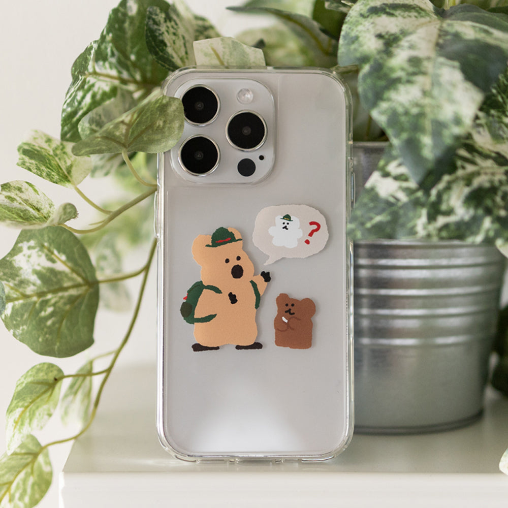 DINOTAENG アイフォンケース VER.1 (in the Woods)