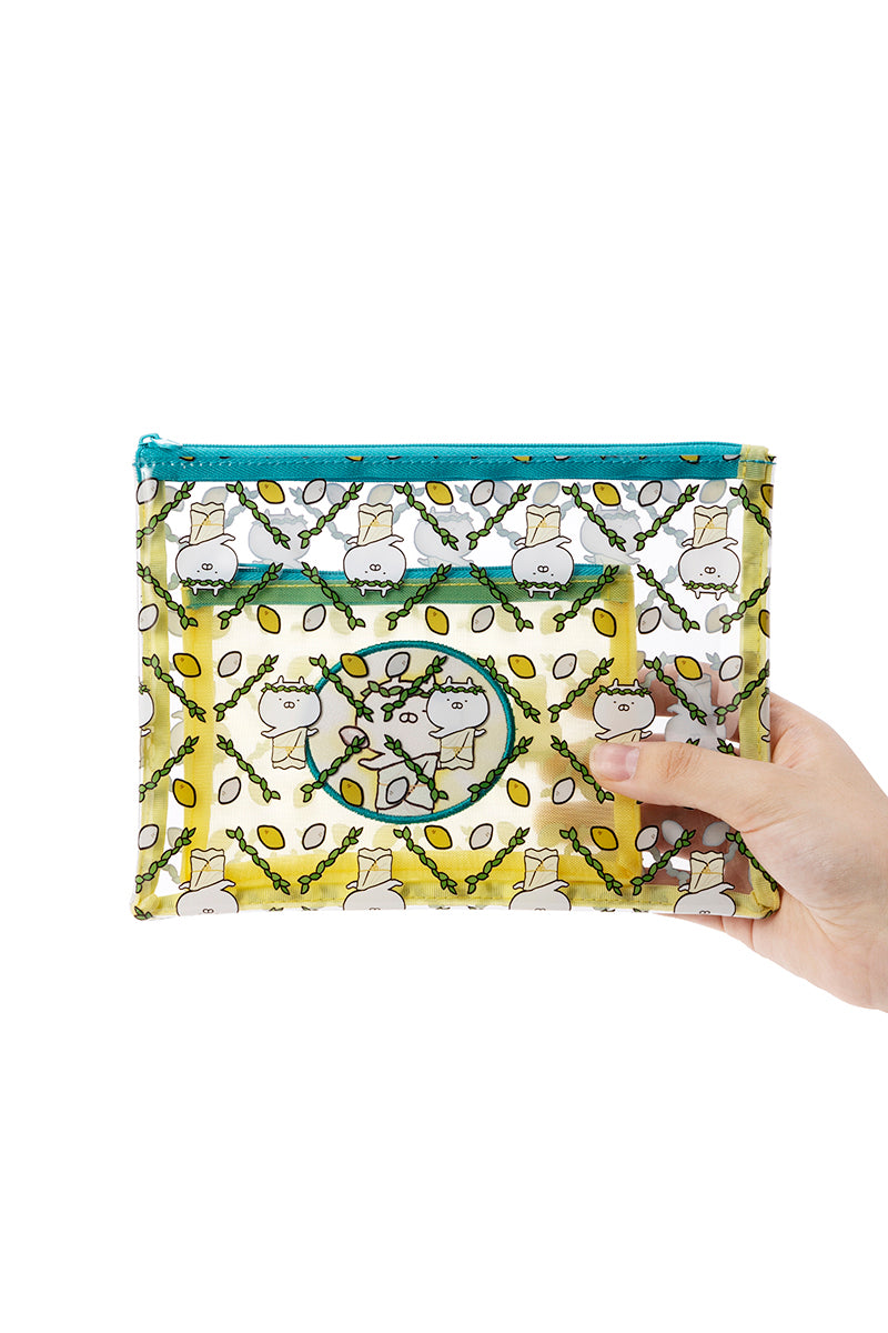 金の芋銀の芋 2pセットポーチ(むかしばなし) うさまる