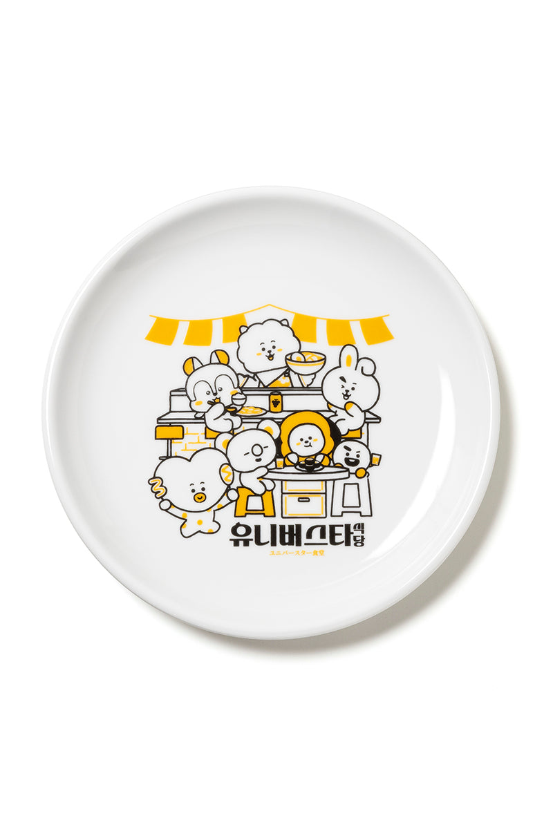 プレート(ユニバースター食堂) BT21