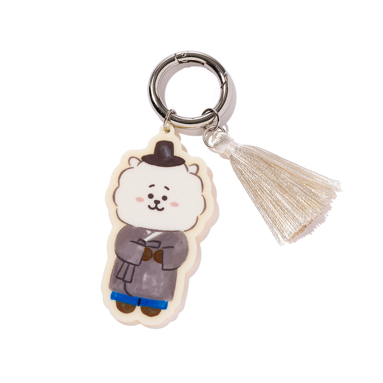 フリンジ アクリルキーチェーン(AMAZING JOURNEY) RJ