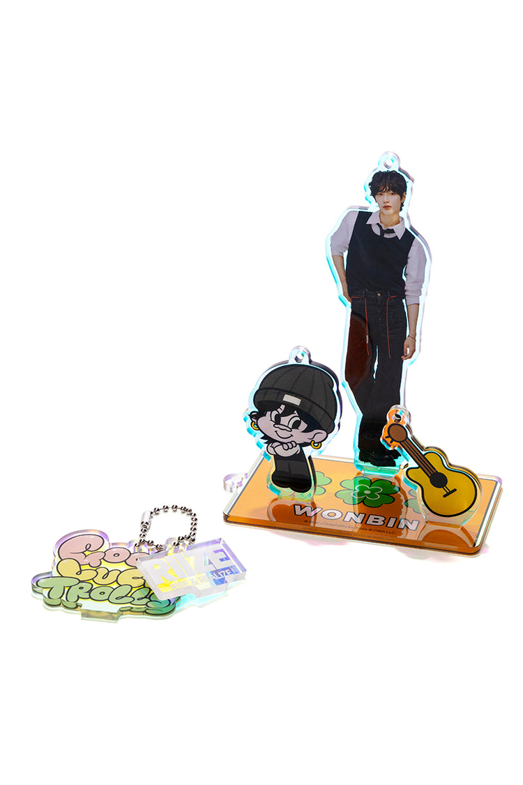 [RIIZE X Good Luck Trolls] ACRYLIC STAND & KEYRING (WONBIN)