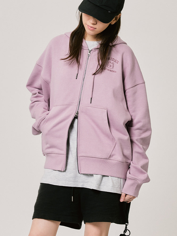 ベーシック ジップパーカー MANG