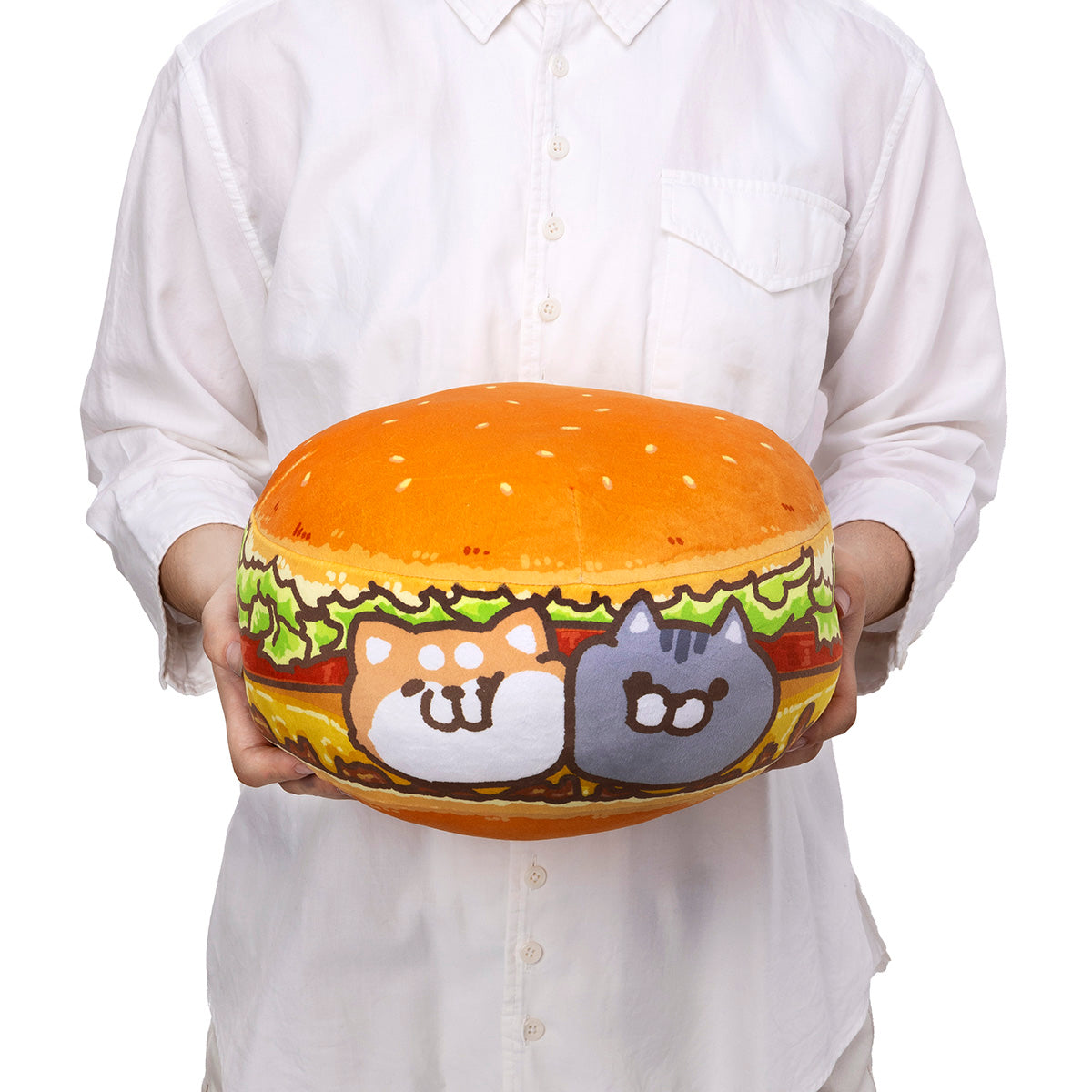 バーガークッション ボンレス犬とボンレス猫