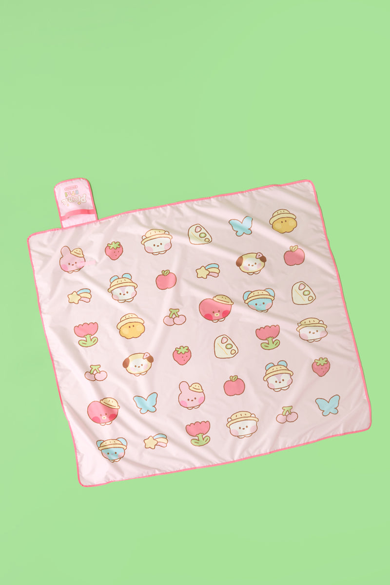 minini マット(PICNIC) BT21