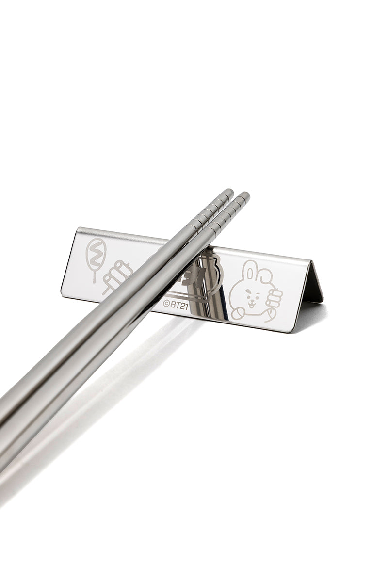 箸&箸置き(ユニバースター食堂) COOKY