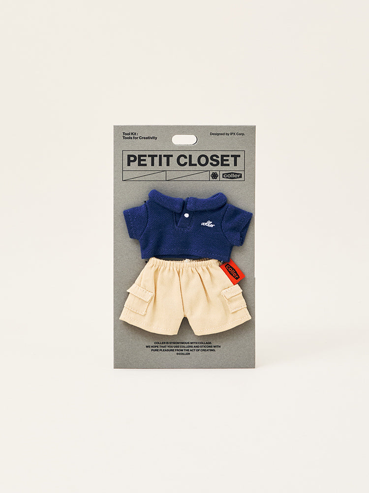 COLLER PETITクローゼット シャツセットアップ