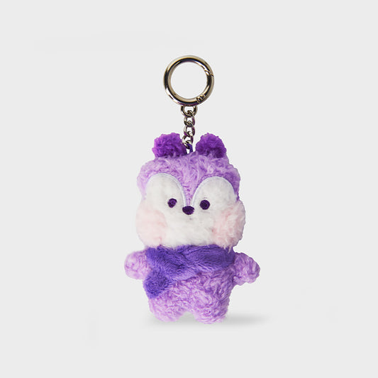 BT21 minini ぬいぐるみキーリング(パープル) MANG