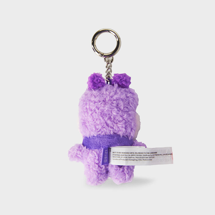 BT21 minini ぬいぐるみキーリング(パープル) MANG