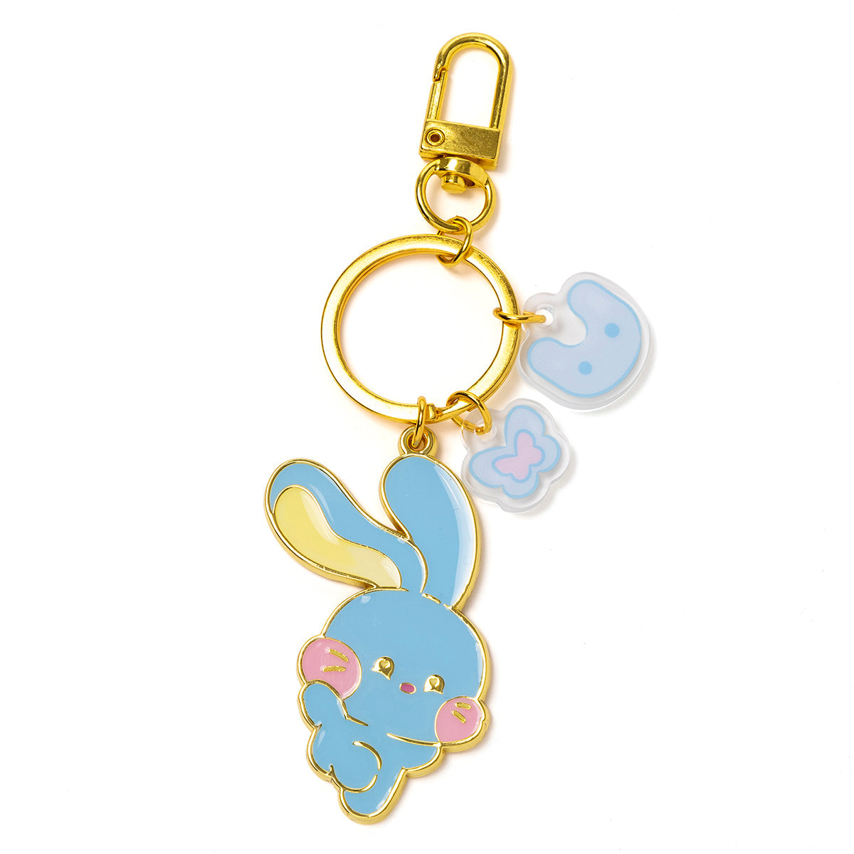 bunini メタルキーチェーン(BLUE)