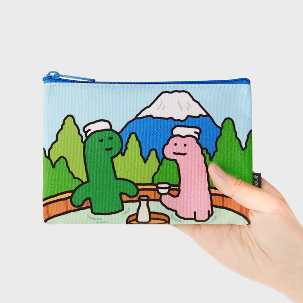 ファブリックポーチ Sサイズ(BLUE) JOGUMAN