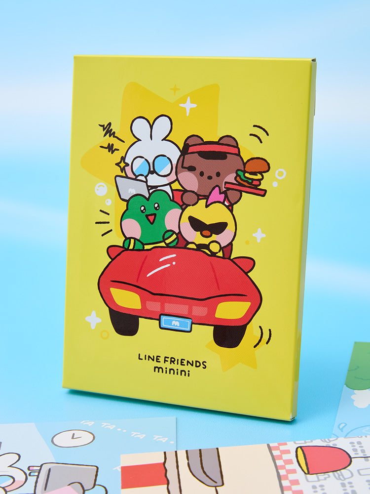 minini ポストカードセット(minini world) LINE FRIENDS