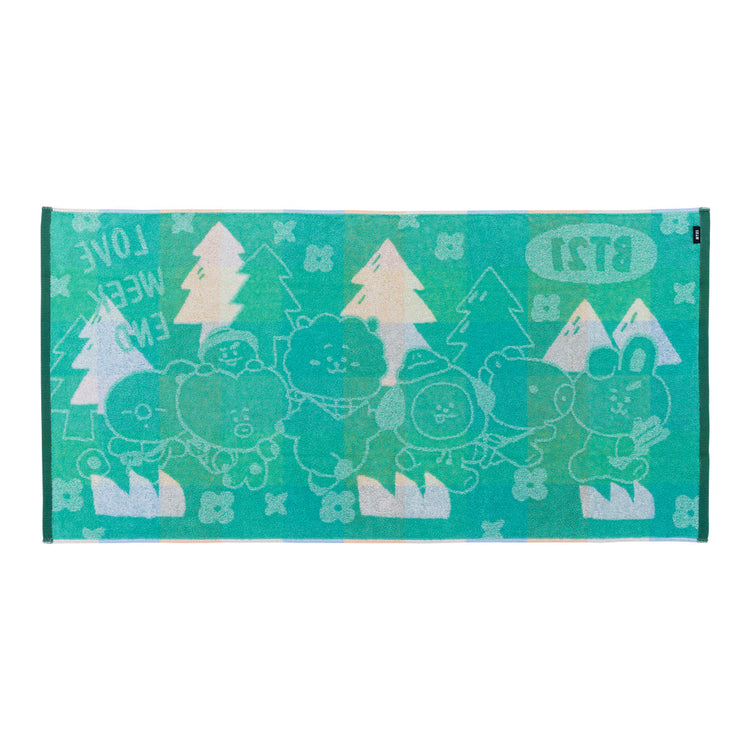 バスタオル(グリーンプラネット) BT21