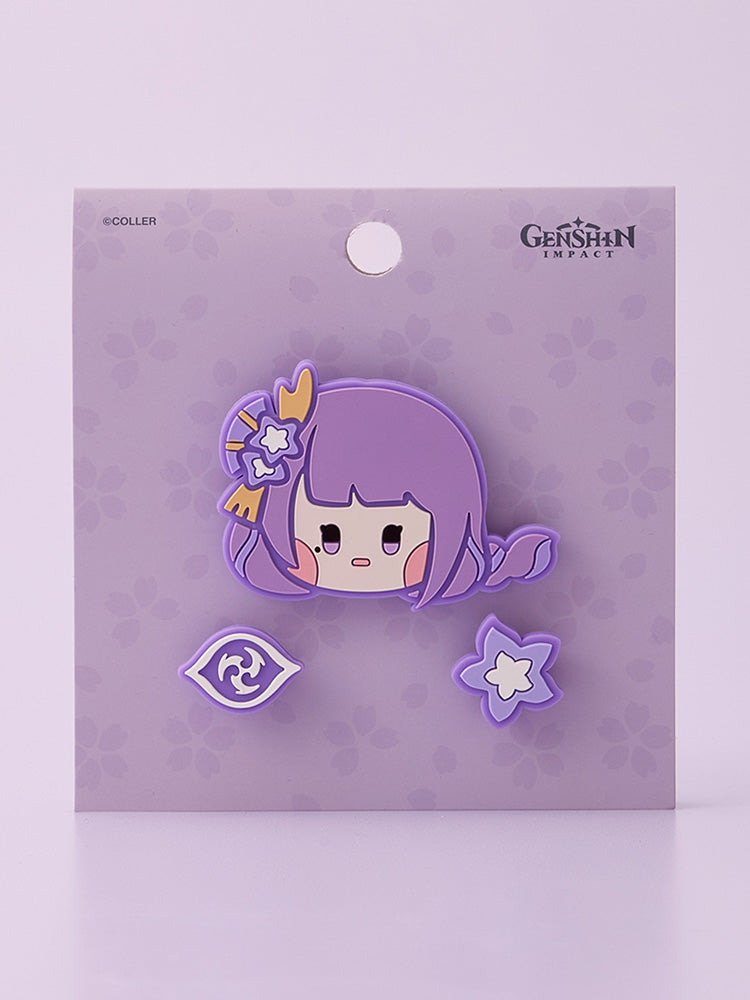 原神minini 雷電将軍 COLLER シリコンスティコンセット