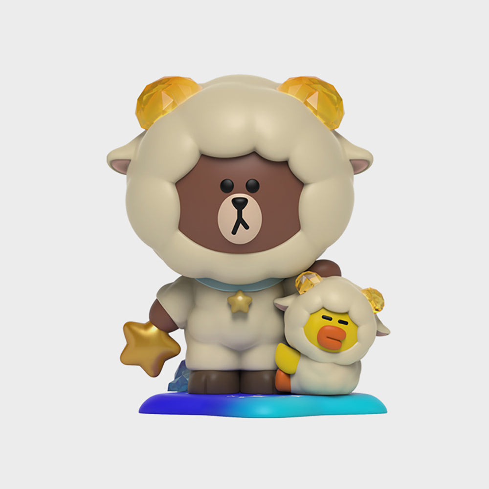 LINE FRIENDS × Mighty Jaxx 星座ランダムフィギュア