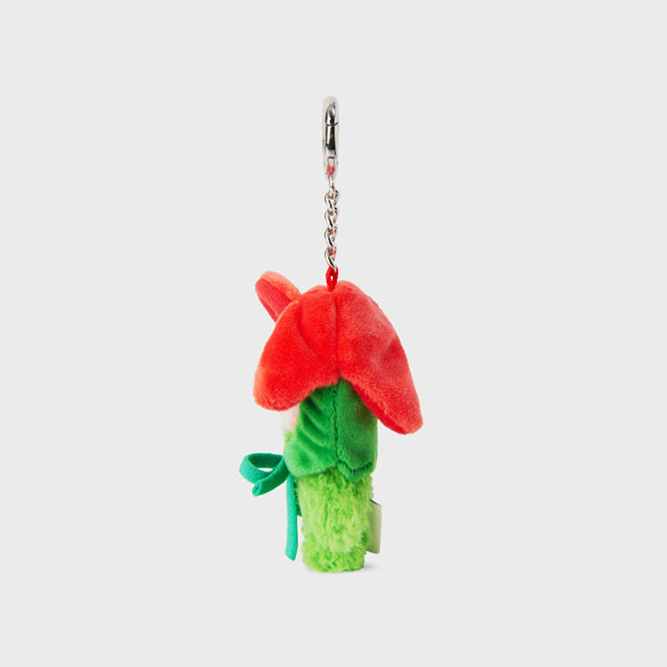 mini minini フラワーキーリング レニニ