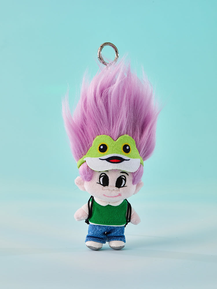 [RIIZE X Good Luck Trolls]PLUSH DOLL KEYRING SUNGCHAN