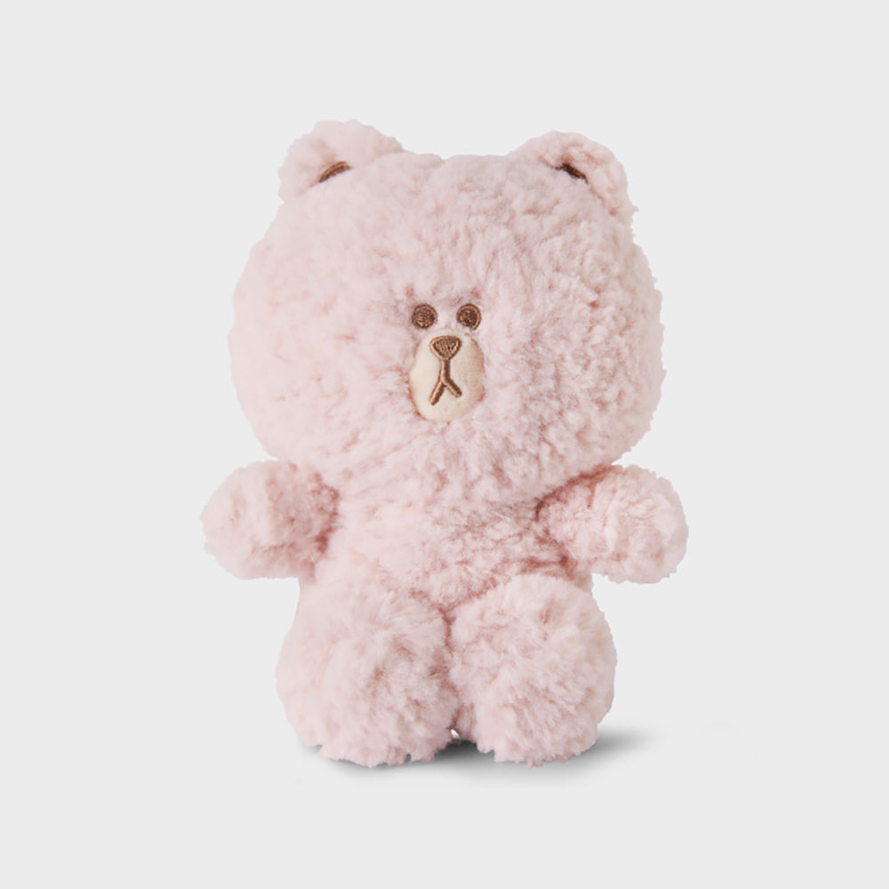 COLOR ぬいぐるみ(ピンク) ブラウン