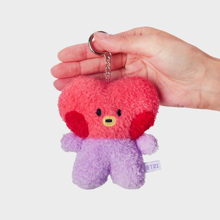 BT21 minini スタンディングぬいぐるみキーリング TATA