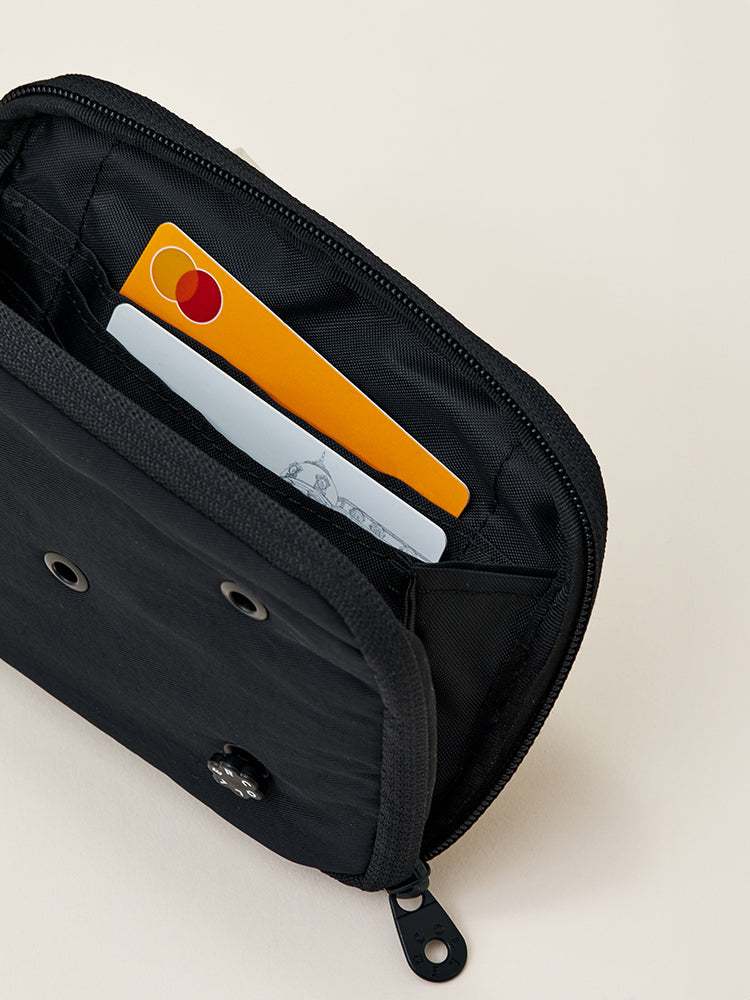 COLLER ナイロンマルチポーチ ブラック